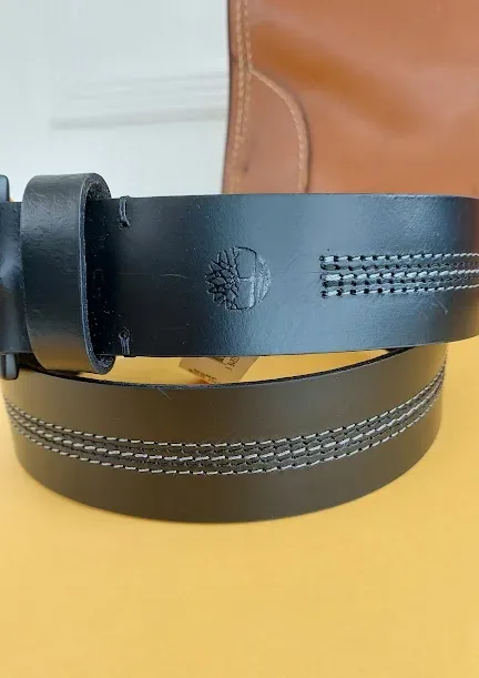 Faja Timberland para caballero color negro