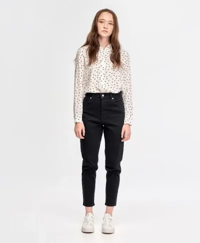 Jeans Levis  para dama High Waisted Mom Jeans-0006