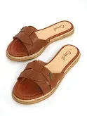 Sandalias Coral para dama BECKA camel