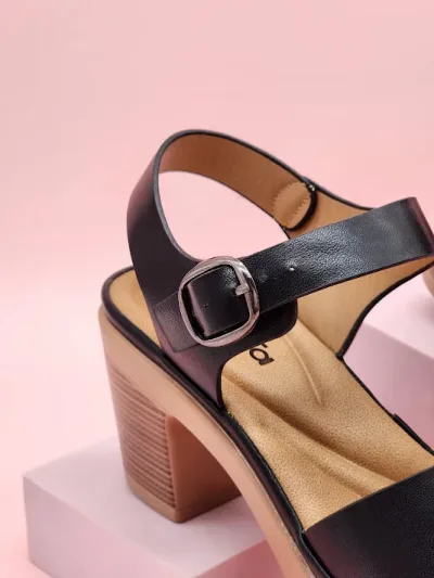 Tacones Sabata para dama karol-02 BLACK