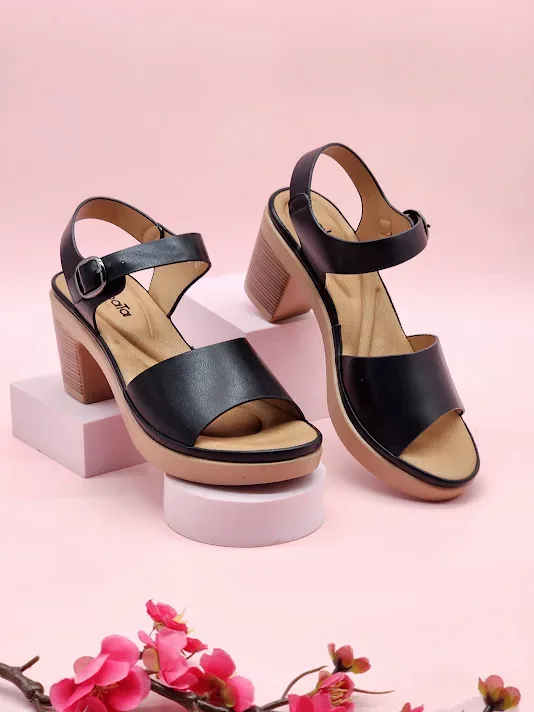 Tacones Sabata para dama karol-02 BLACK