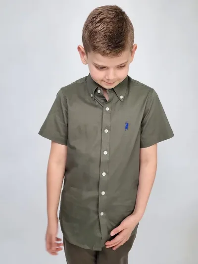 Camisa Cambridge polo para Niño