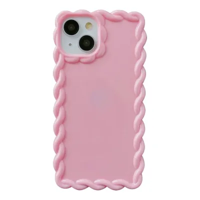 Funda para celular color rosado