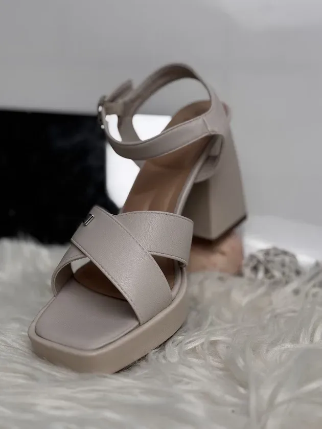 Tacón Promise CAMALEON WHITE OFF/JUTE  para dama
