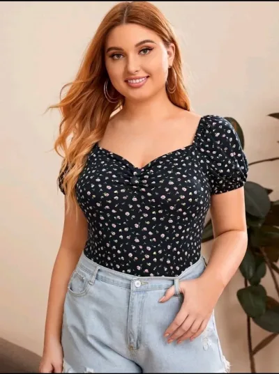 Blusa para dama diseño floral