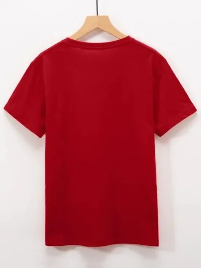 Camiseta para dama color rojo
