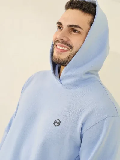 Sudadera Hummer para caballero color celeste 101-OB