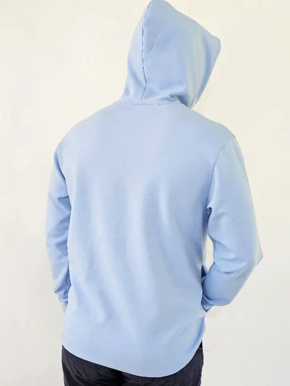 Sudadera Hummer para caballero color celeste 101-OB