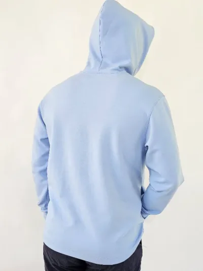 Sudadera Hummer para caballero color celeste 101-OB