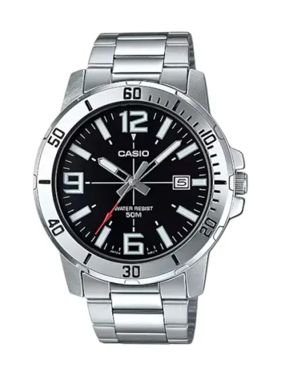 Reloj Casio para caballero MTP-VD01D-1BVUDF COLOR PLATEADO