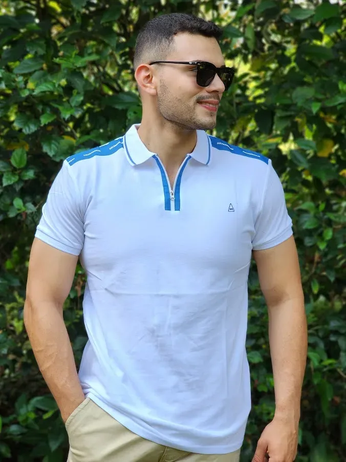 Camiseta Hummer para caballero color blanca