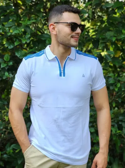 Camiseta Hummer para caballero color blanca