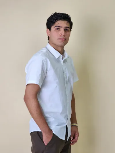 Camisa Hummer para caballero BS03-SL-WH COLOR BLANCO