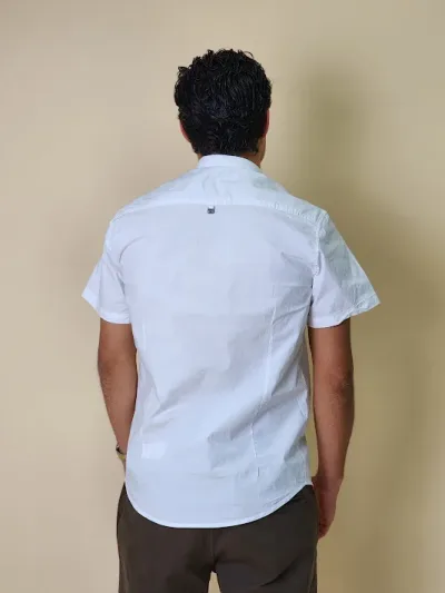 Camisa Hummer para caballero BS03-SL-WH COLOR BLANCO