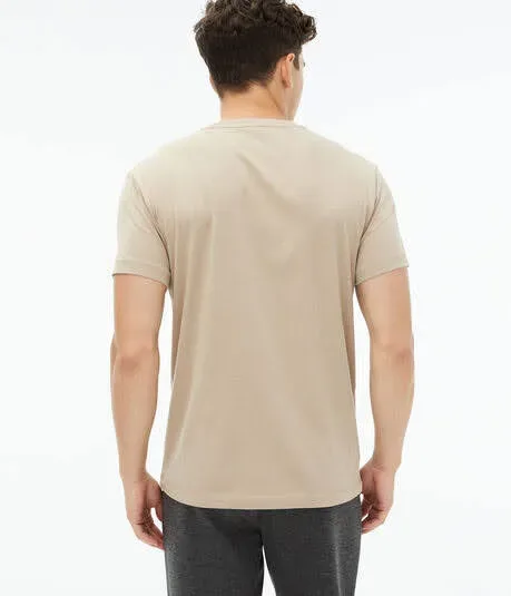 Camiseta  Aereopostal para caballero color beige