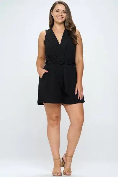 Enterizo para dama color negro
