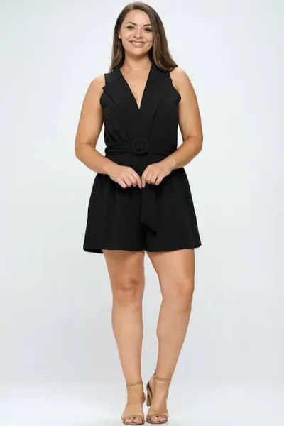 Enterizo para dama color negro