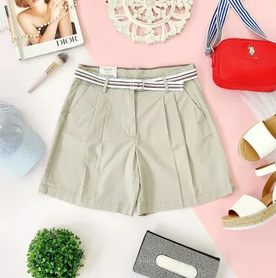 Short Tommy Hilfiger para Dama color beige