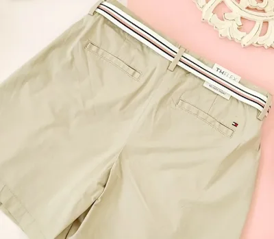 Short Tommy Hilfiger para Dama color beige