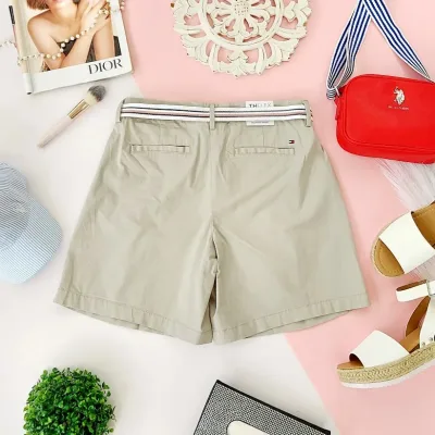Short Tommy Hilfiger para Dama color beige