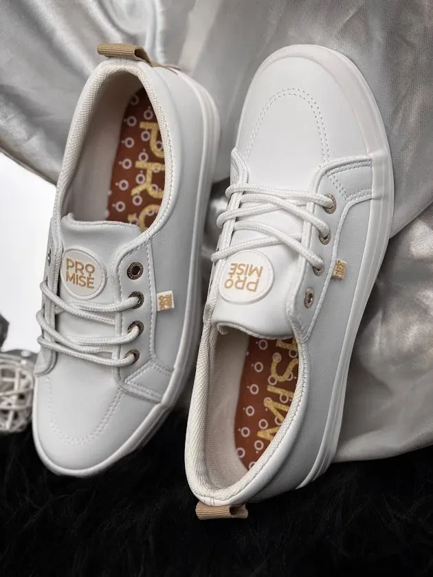 Tenis Promise MUFFIN WHITE  para dama