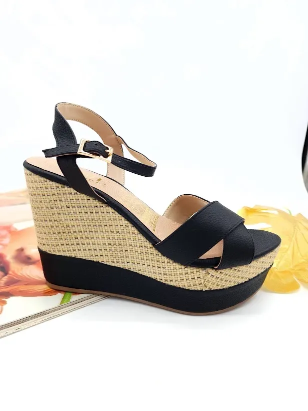Plataforma para dama Colombianas color negro M55