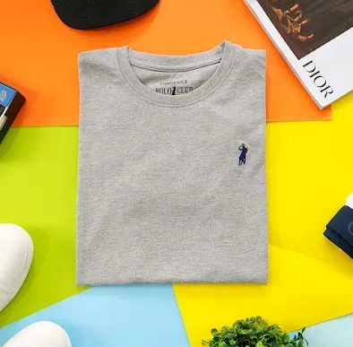 Camiseta Cambridge Polo Club para caballero color gris