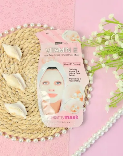 Mascarilla de Perlas naturales con Vitamina E Beauty Treats