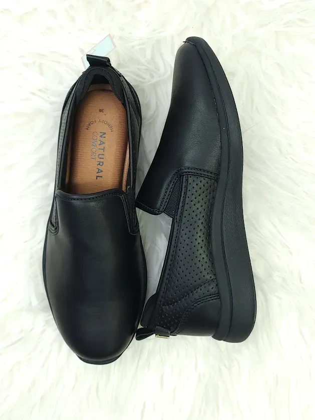 zapatos Natural SOFTY 4 ALL BLACK para Dama