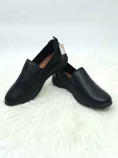 zapatos Natural SOFTY 4 ALL BLACK para Dama