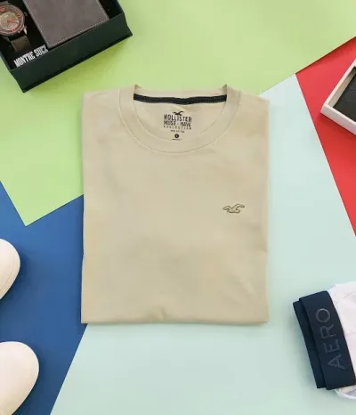 Camiseta Hollister para caballero color verde