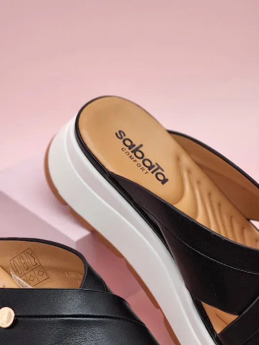 Sandalias Sabata para dama loren-2508 BLACK