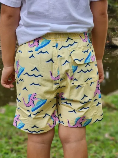 Bañador para niño con estampado