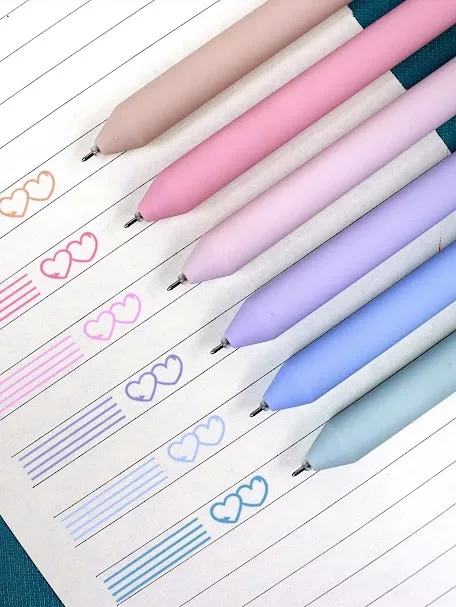 Set de plumas de gel multicolor