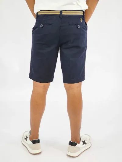 Short Cambridge Polo Club para muchachos color azul