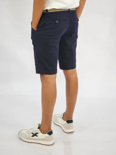 Short Cambridge Polo Club para muchachos color azul