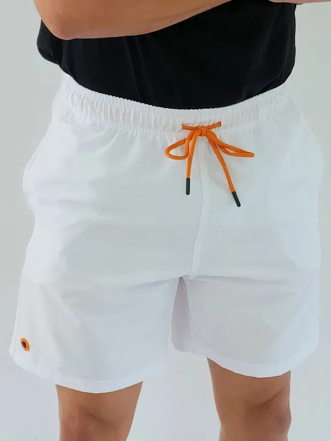 Pantaloneta Estivaneli color blanco para Caballero