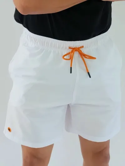 Pantaloneta Estivaneli color blanco para Caballero