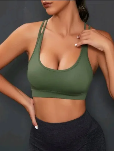 Top deportivo para dama color verde