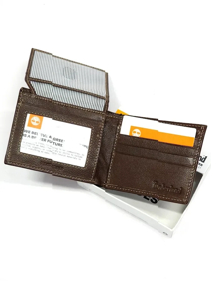 Billetera Timberlad color café