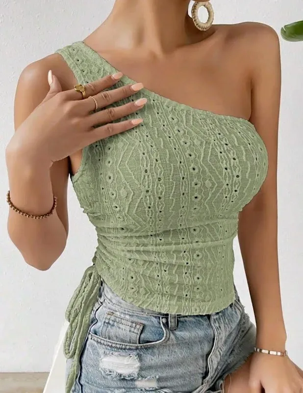 Blusa para dama colo verde