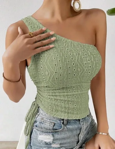 Blusa para dama colo verde