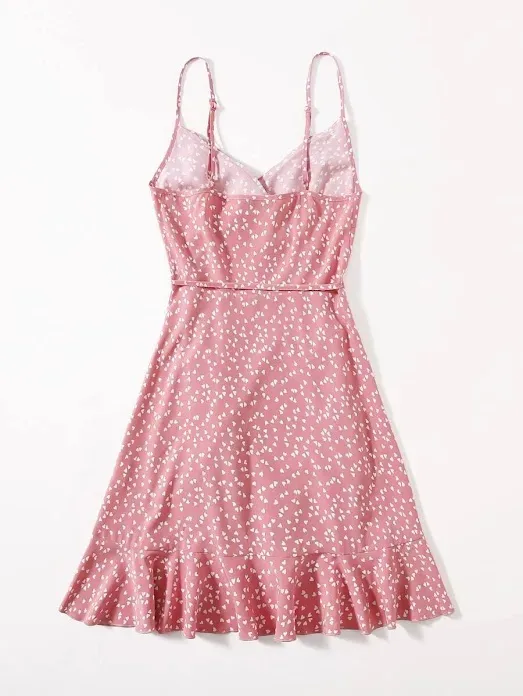 Vestido para dama con diseño de corazones