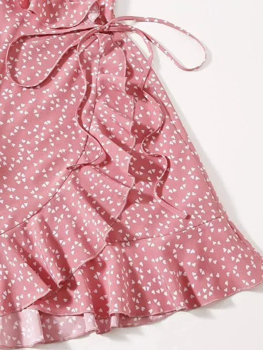 Vestido para dama con diseño de corazones