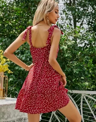 Vestido para dama con diseño de corazones
