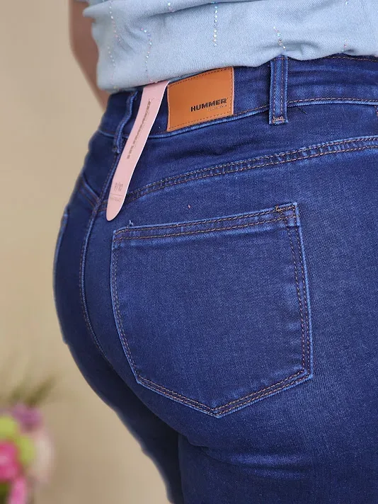 Jeans Hummer para dama color azul oscuro 2299M