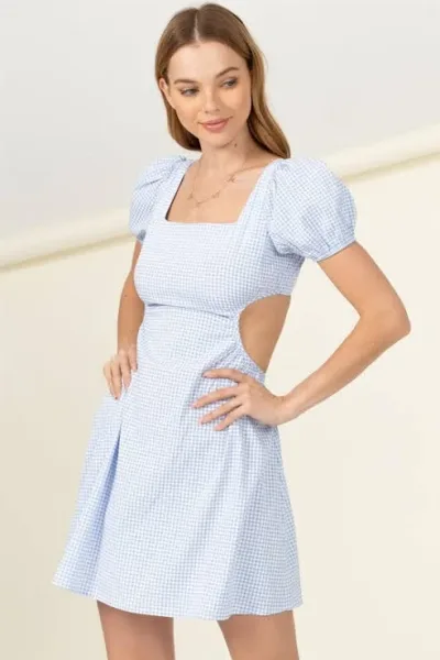 Vestido para dama de cuadros