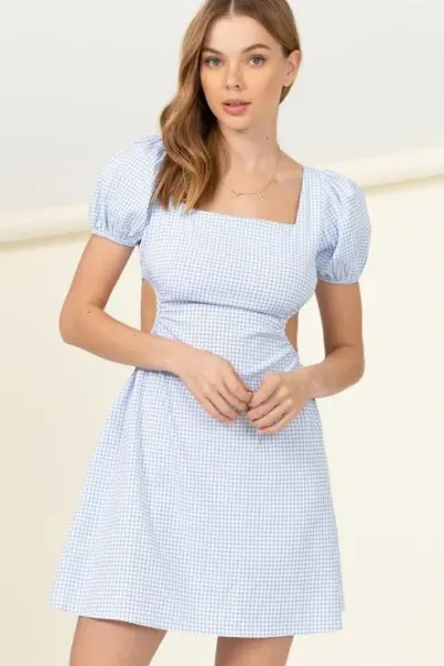 Vestido para dama de cuadros
