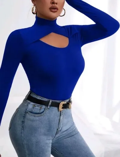 Blusa para dama color azul