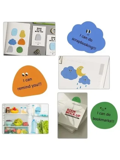 Notas adhesivas multicolor 6 unidades